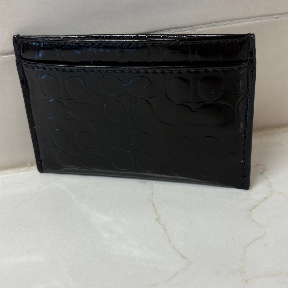 Coach Card Case EUC Patent - Picture 4 of 6